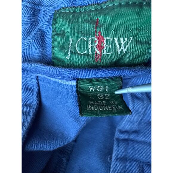 J.Crew Men's Classic Chino in Blue Size 31 - Picture 6 of 6
